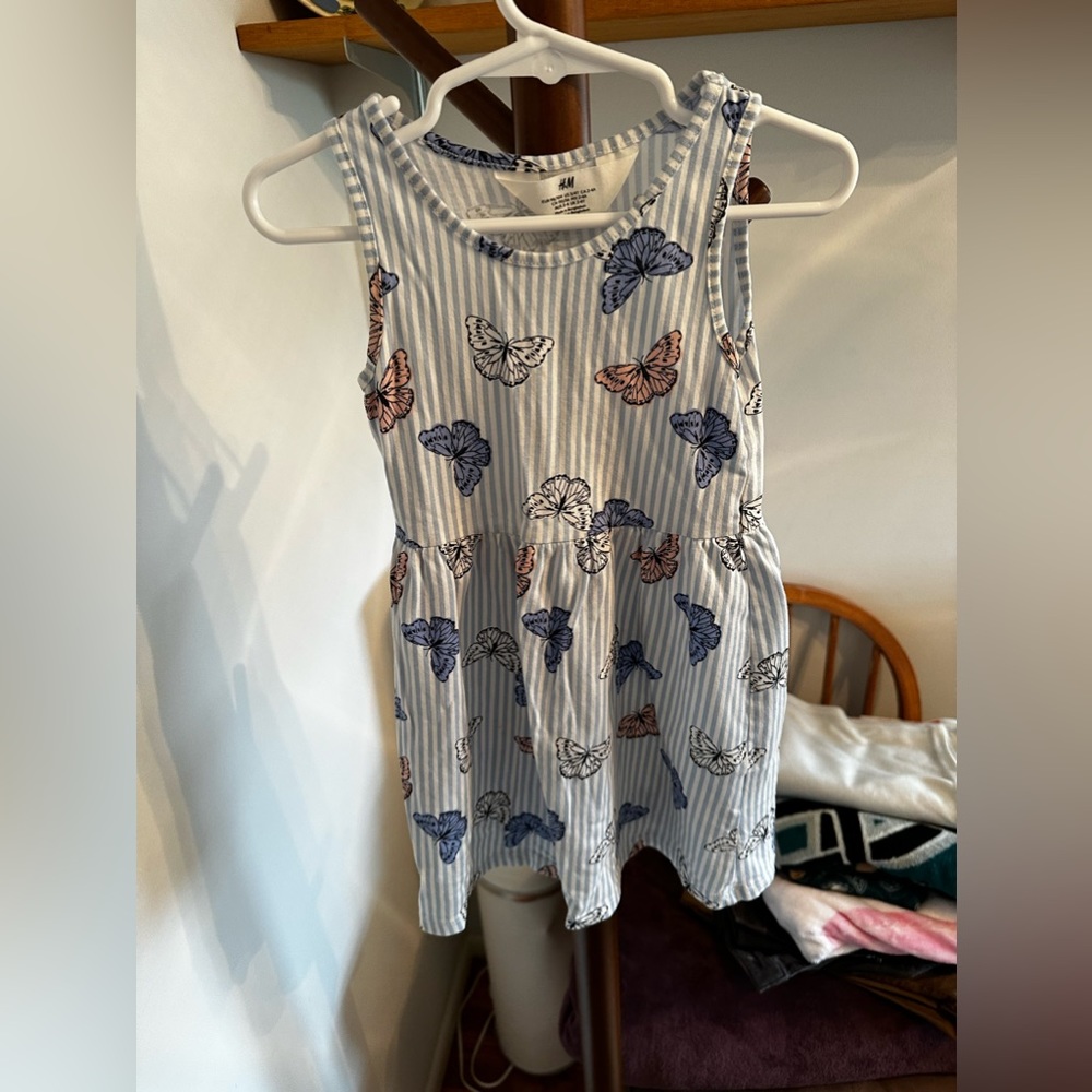 H&M 3T butterfly dress